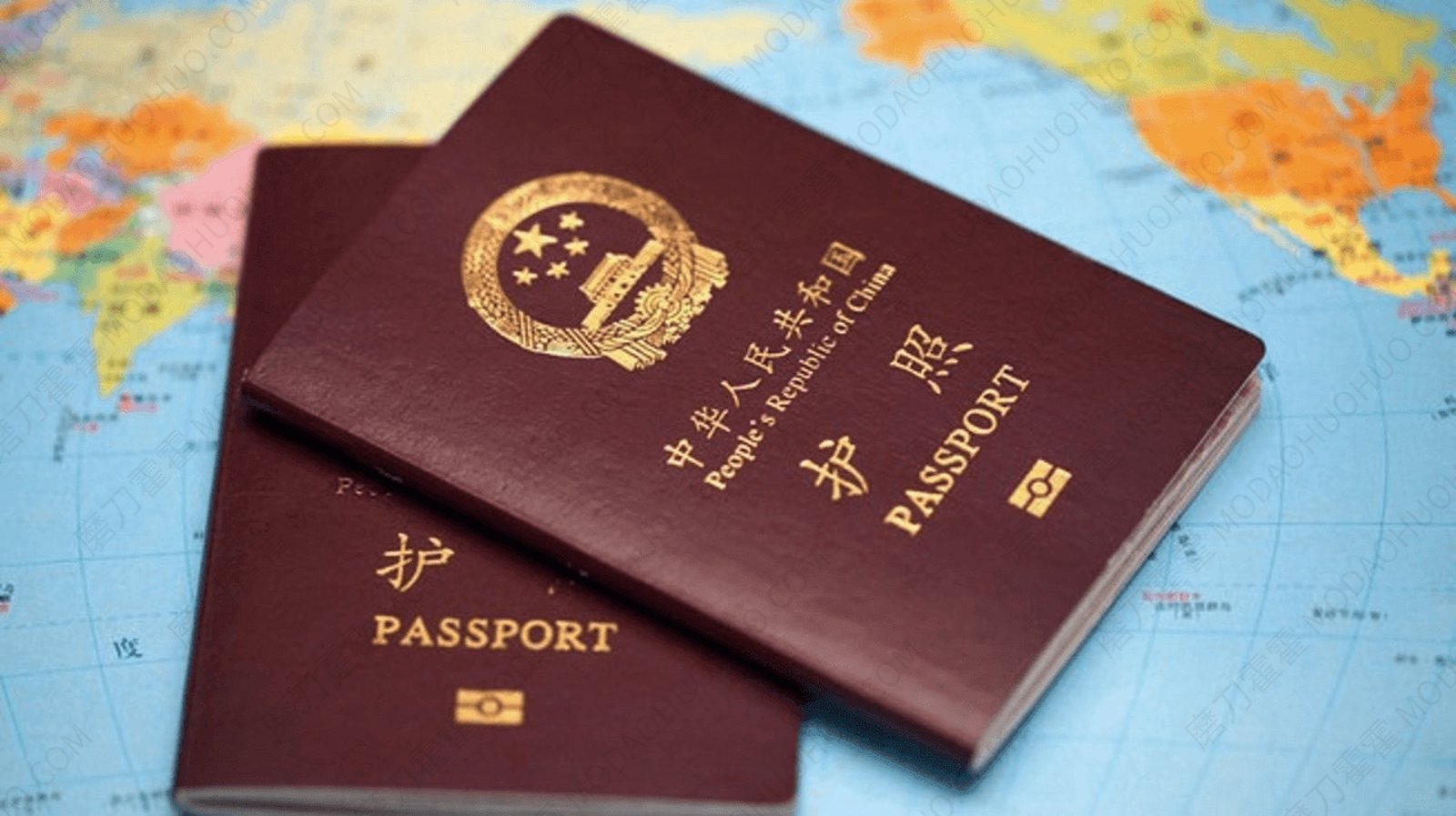 中国人民共和国护照,中国护照;香港银行开户材料